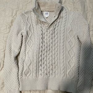 Used | Boys 8 | GAP Factory | Cream Sweater